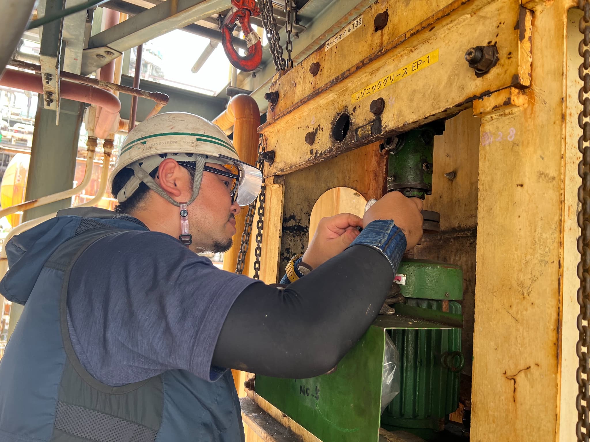 プラント整備　様子